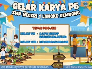 SMP Negeri 1 Langke Rembong Sukses Melaksanakan Gelar Karya P5
